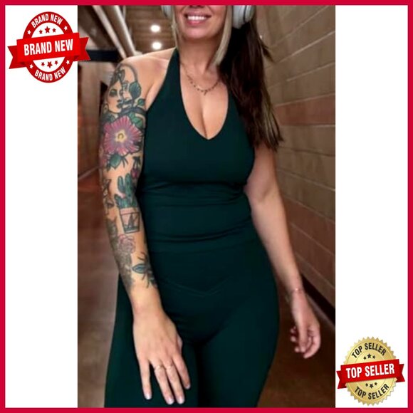 High Waisted Workout Leggings Tummy Control Hidden Scrunch Butt Lifting 26" - Picture 2 of 7